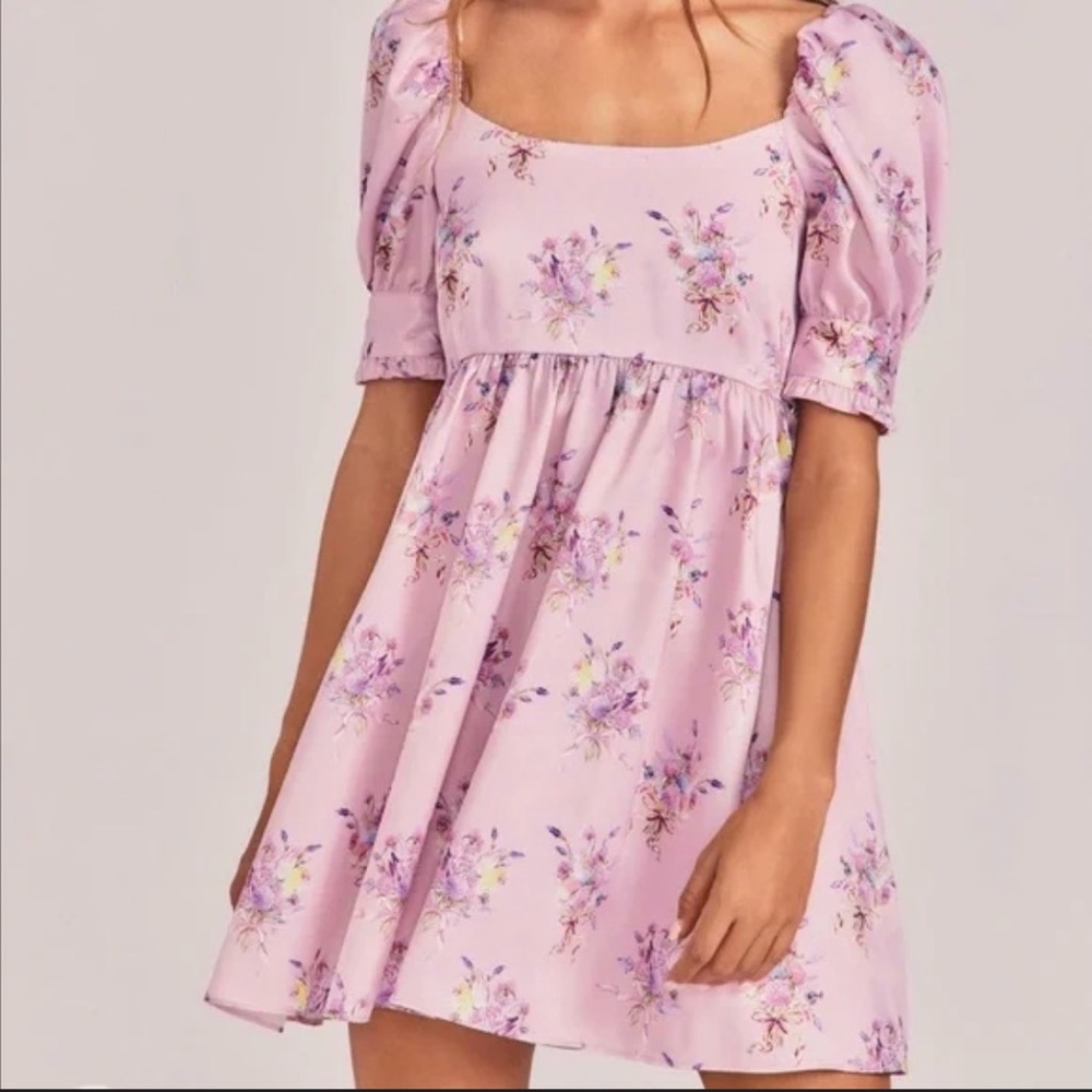 LoveShackFancy Bennington Mini Dress